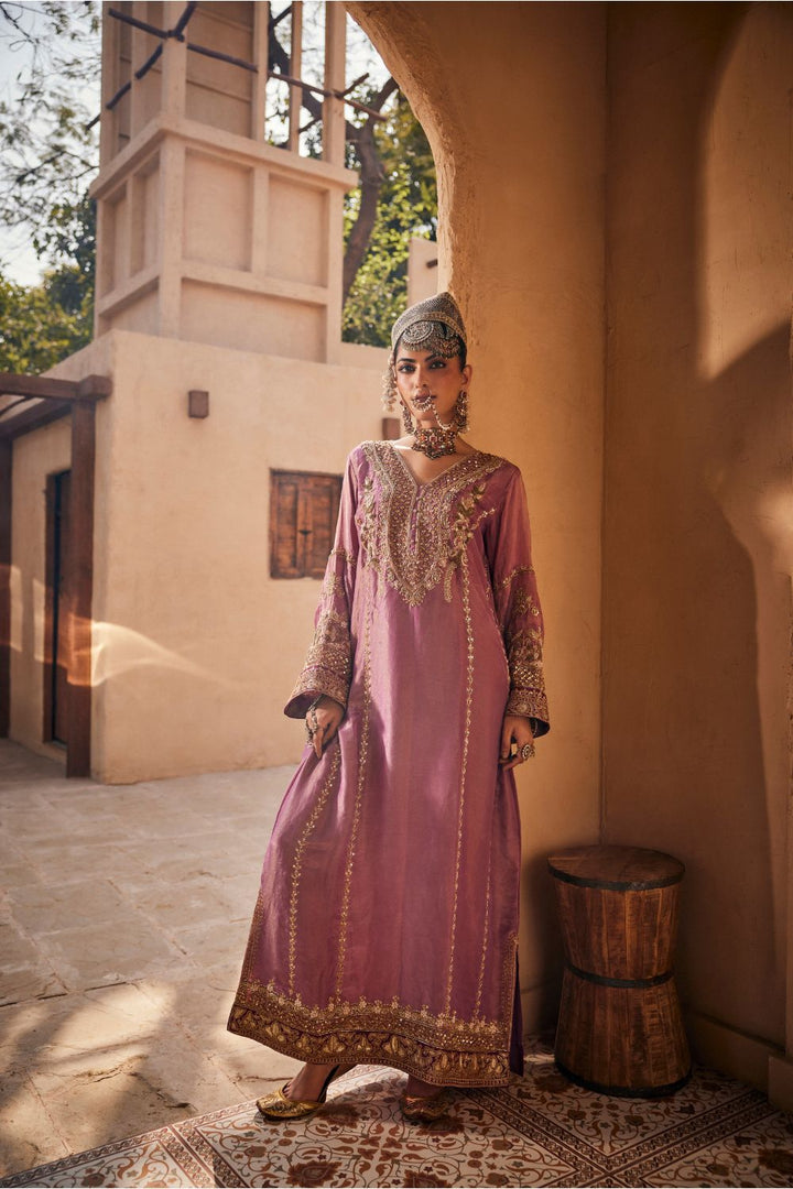 HEER LILAC KAFTAAN