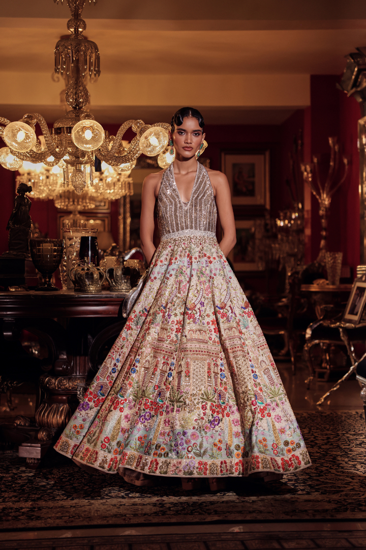 EDEN GARDEN OF FLOWERS GOWN