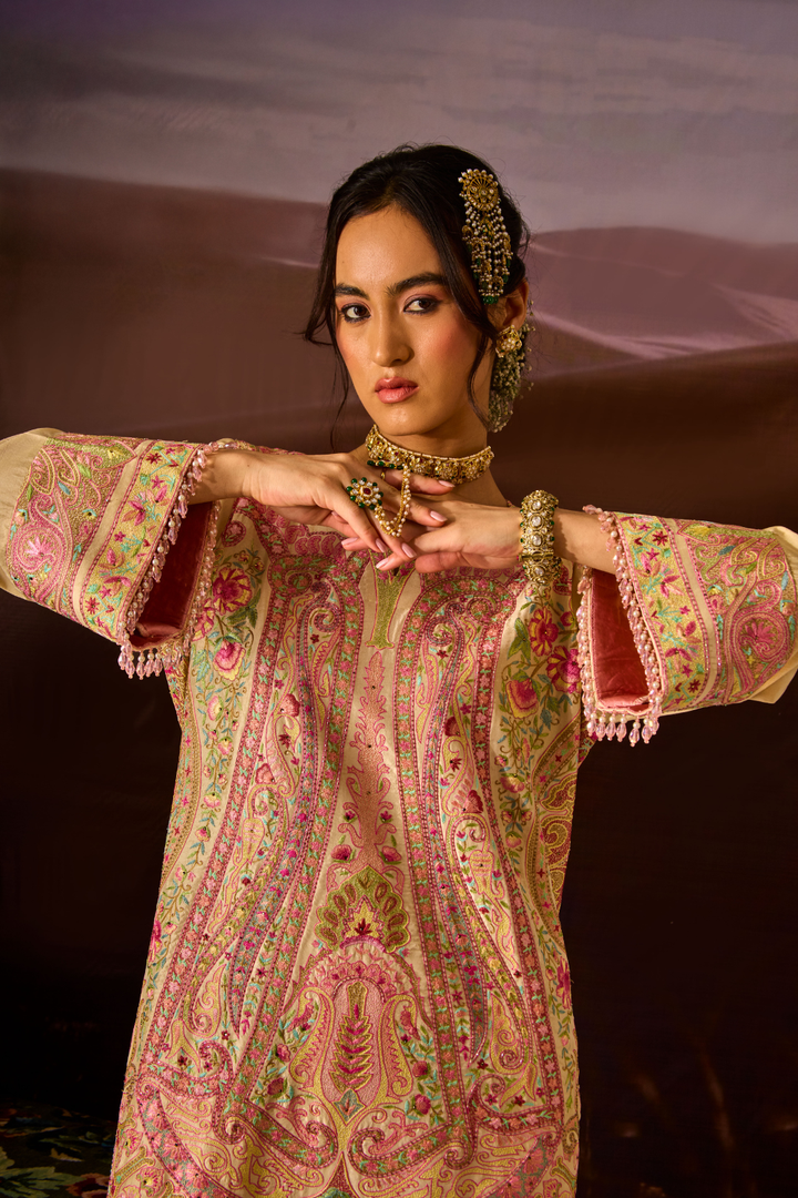 KALAMKAR  KURTA SET