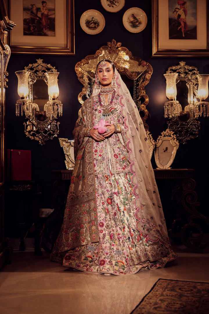 EDEN GARDEN OF FLOWERS LEHENGA SET