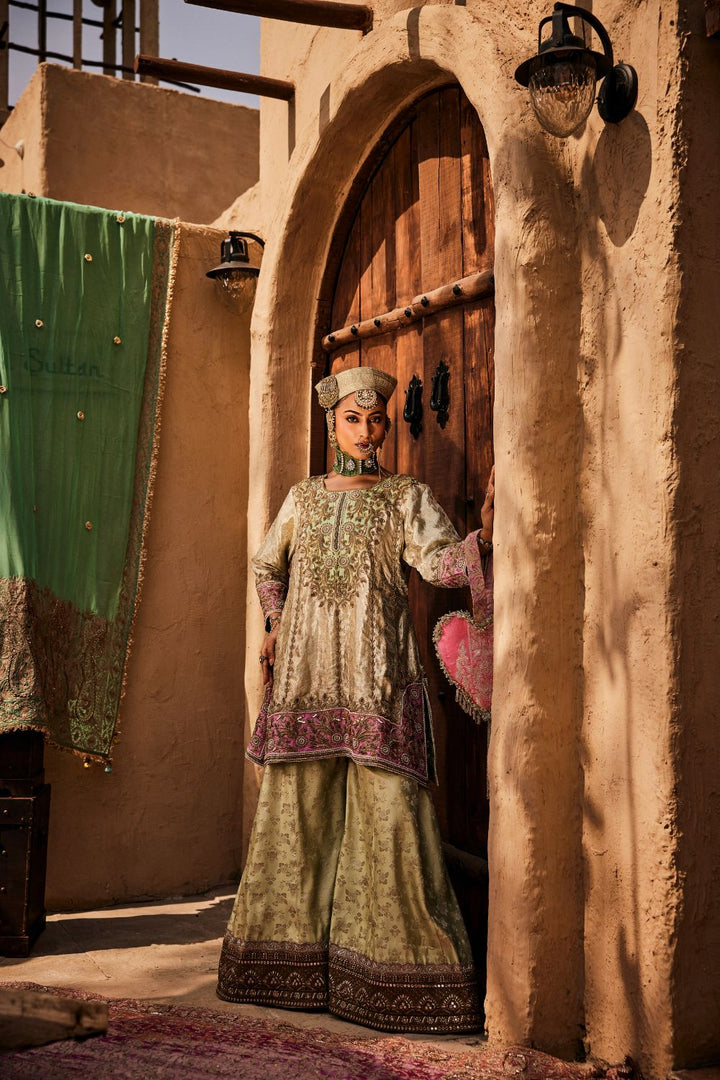 RIWAAZ DOGRI GHARARA SET
