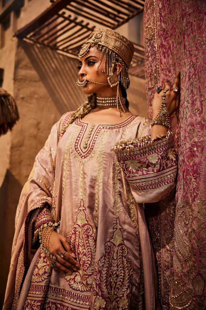 GULNOOR CHOGA WITH KHADI SALWAR