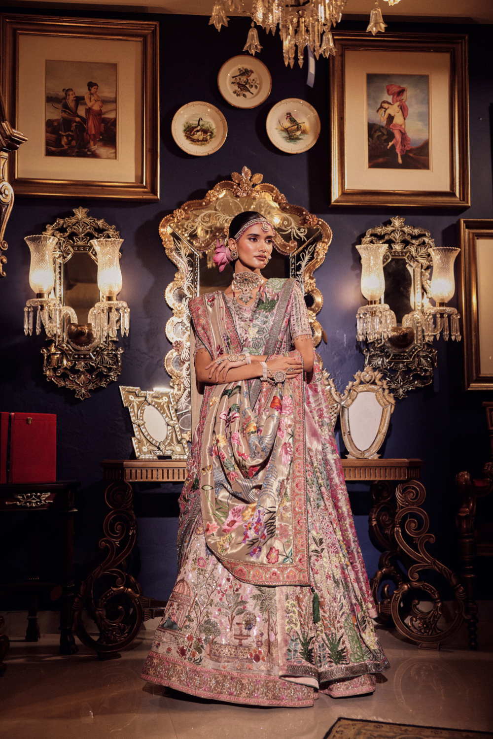 RAJA RANI SCENIC LEHENGA SET