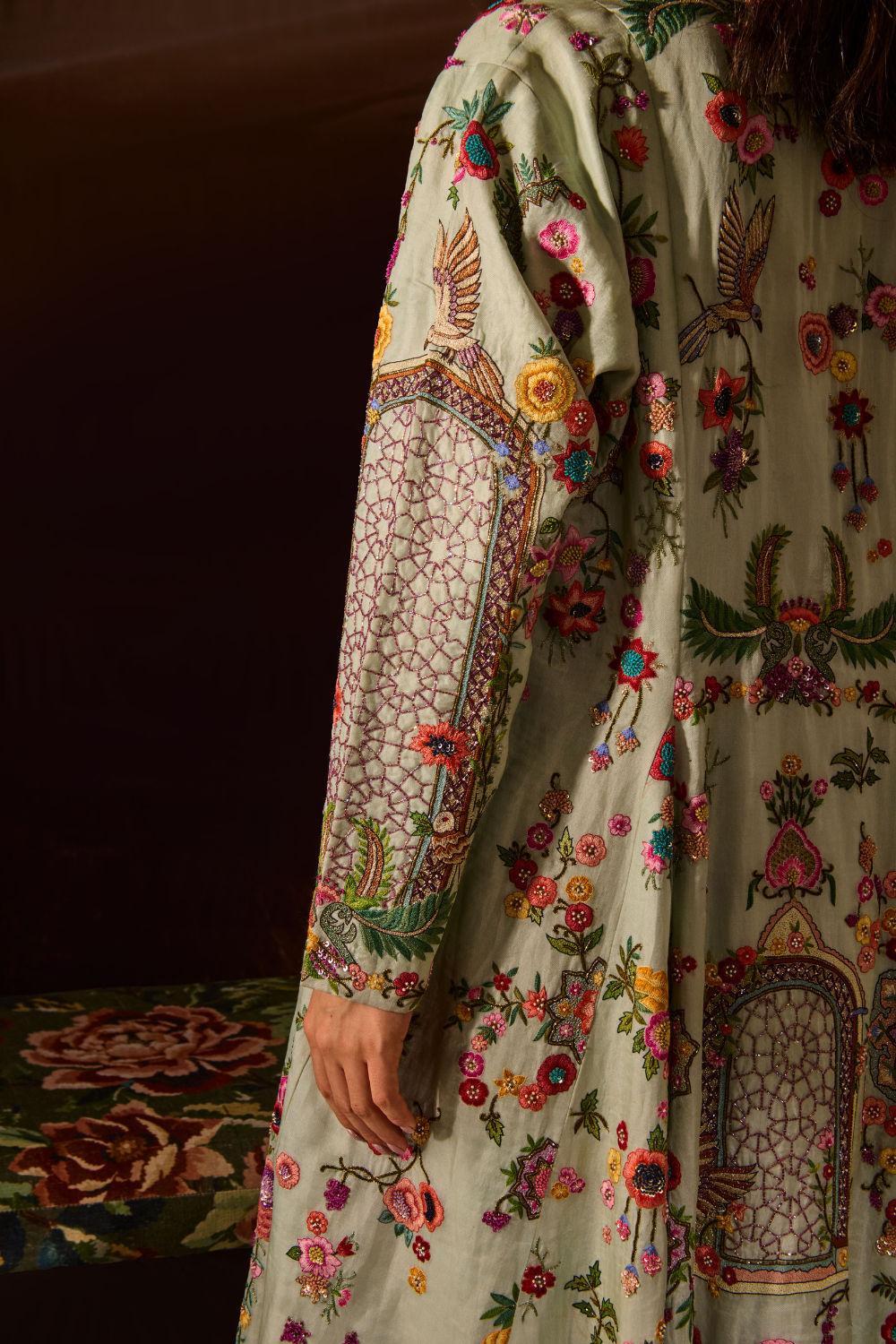 GARDEN OF FLOWERS LONG GOWN