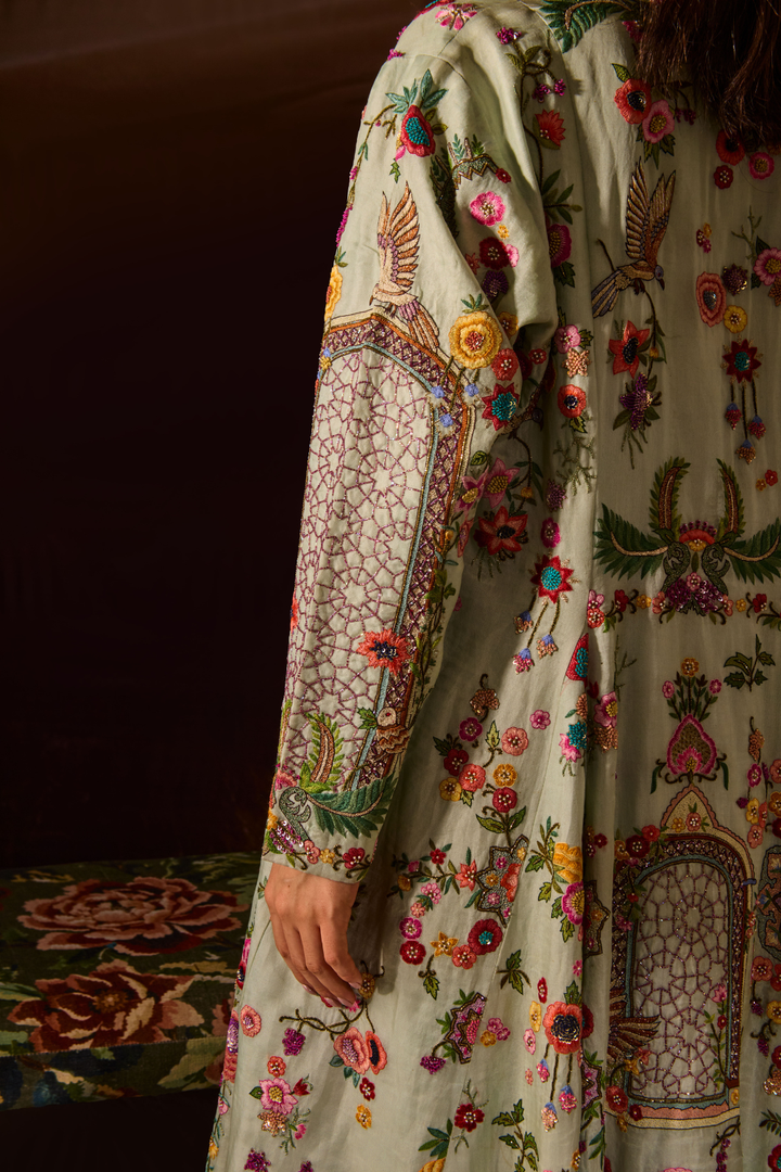 GARDEN OF FLOWERS LONG GOWN