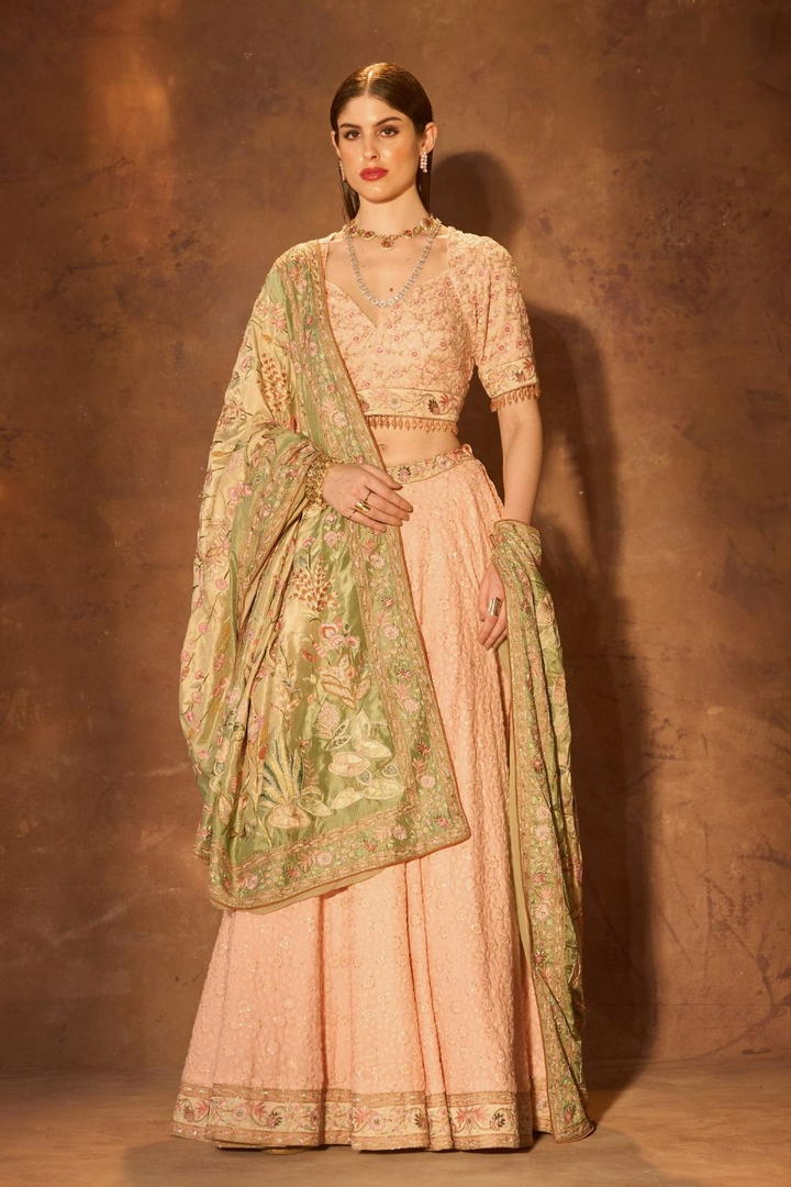 SALMON PINK LEHENGA