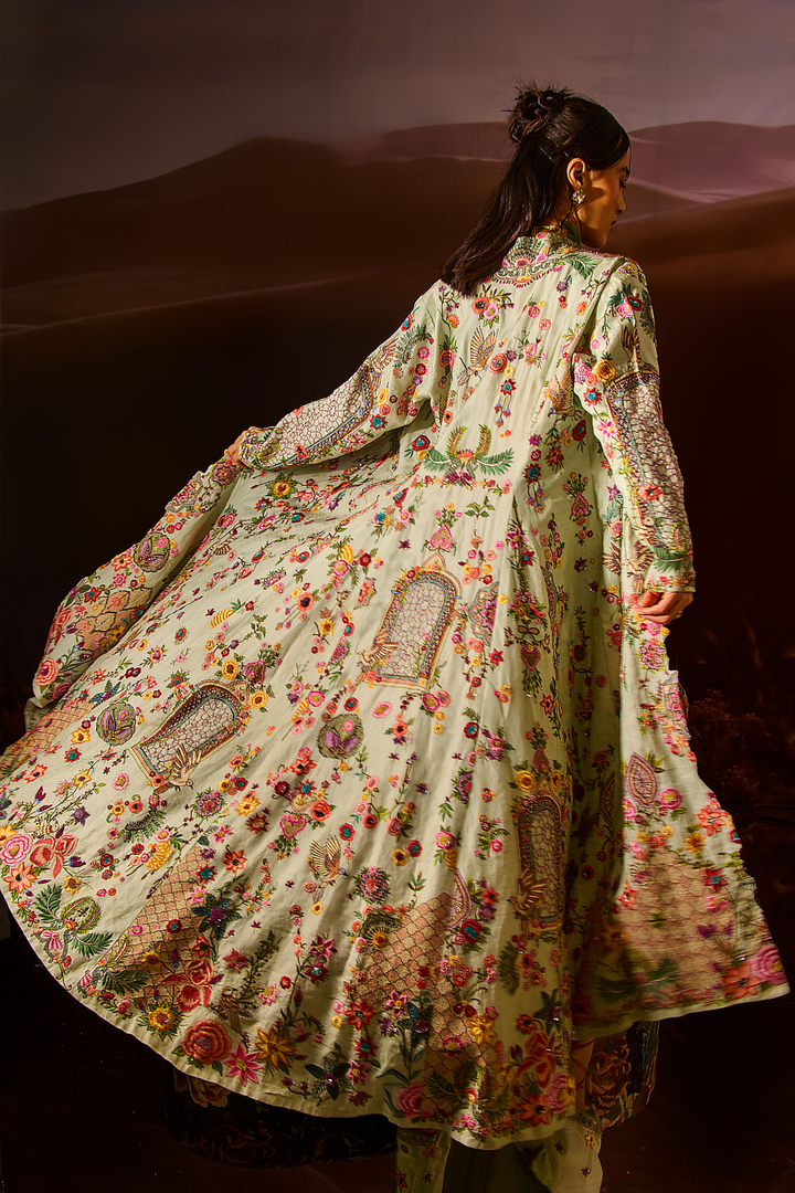 GARDEN OF FLOWERS LONG GOWN