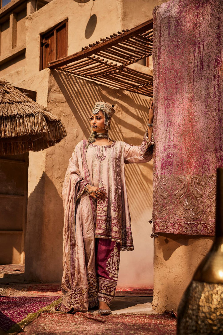 GULNOOR CHOGA WITH KHADI SALWAR