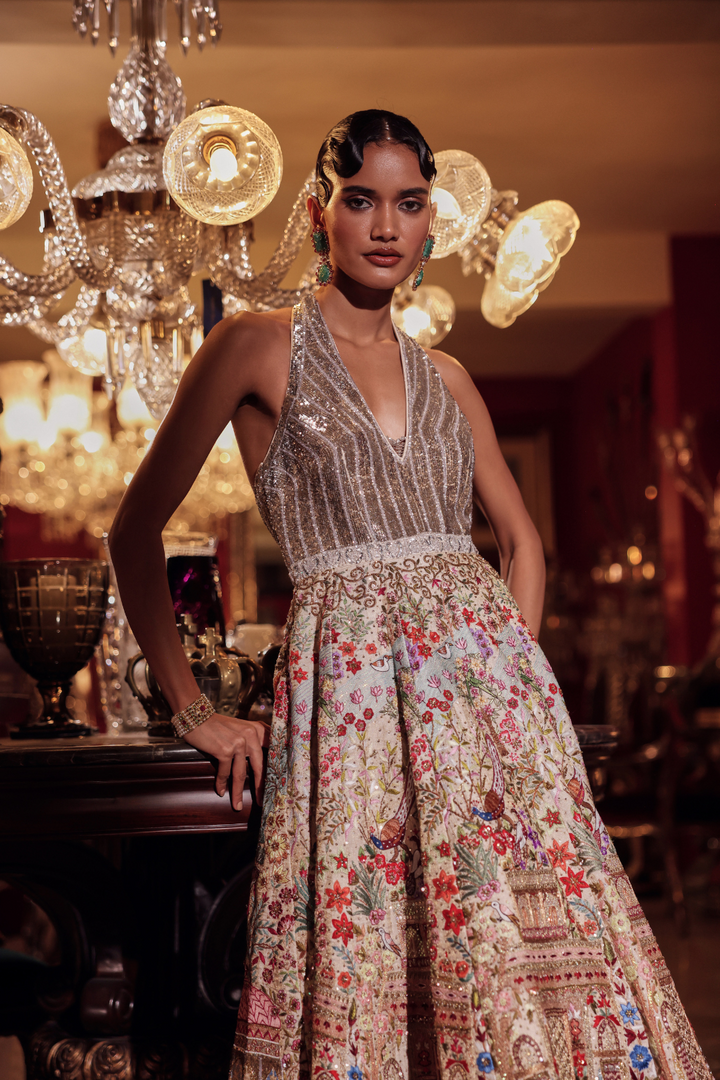 EDEN GARDEN OF FLOWERS GOWN