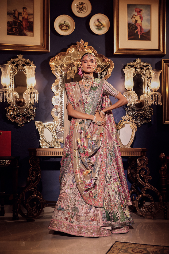 RAJA RANI SCENIC LEHENGA SET