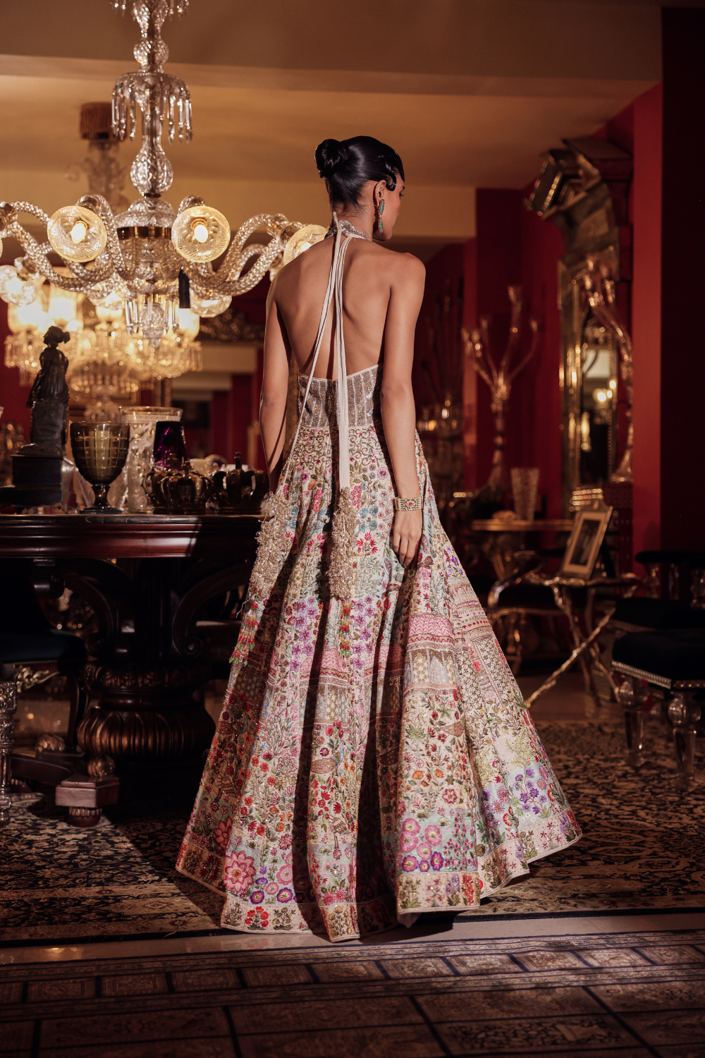EDEN GARDEN OF FLOWERS GOWN