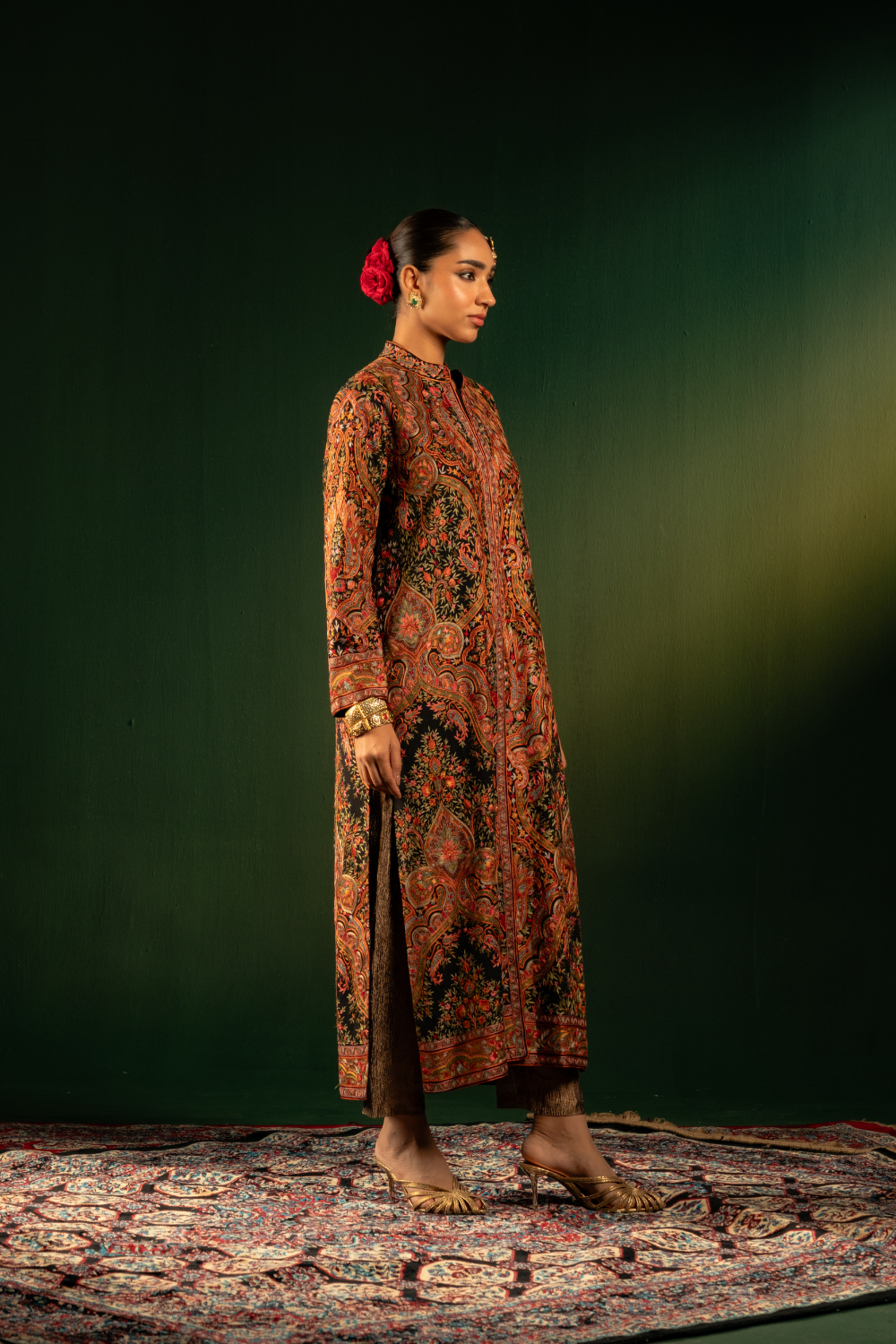 JAMAWAR RESHAM JACKET