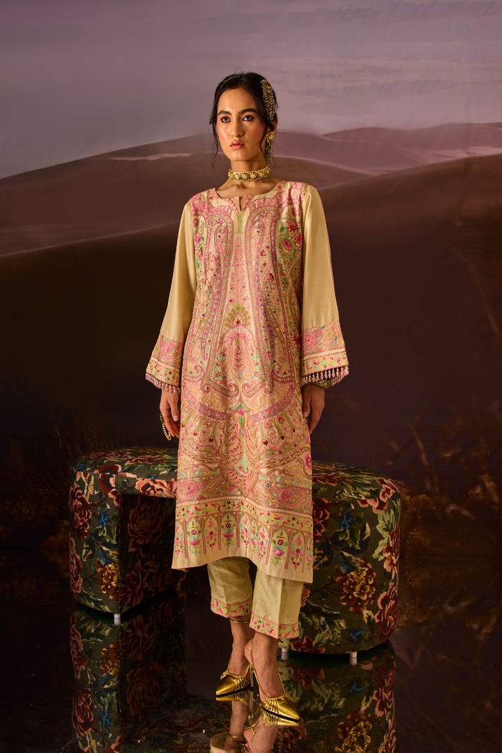 KALAMKAR  KURTA SET