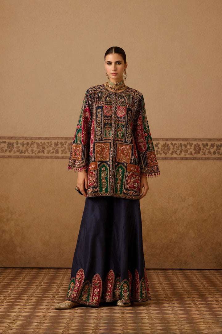 ALIYA JACKET &amp; GHARARA SET