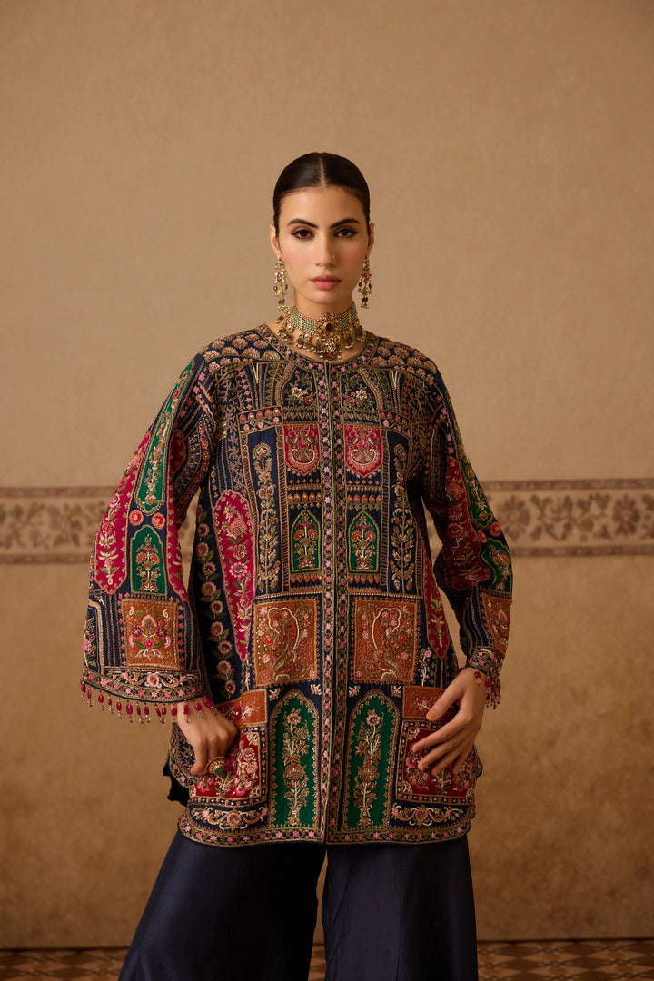 ALIYA JACKET &amp; GHARARA SET