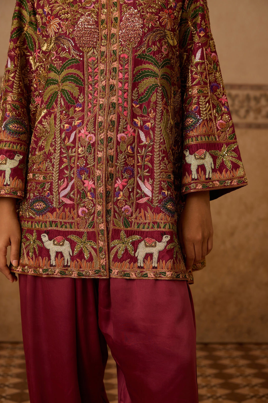 LAYLA JACKET &amp; SALWAR SET