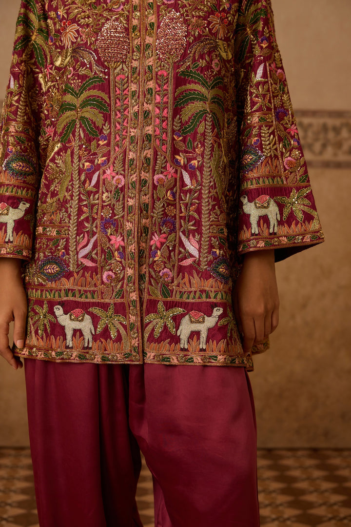 LAYLA JACKET &amp; SALWAR SET