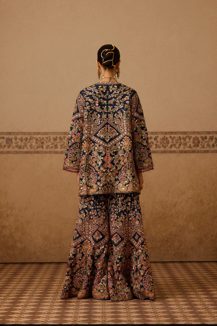 RUMAILAHS JACKET &amp; GHARARA SET