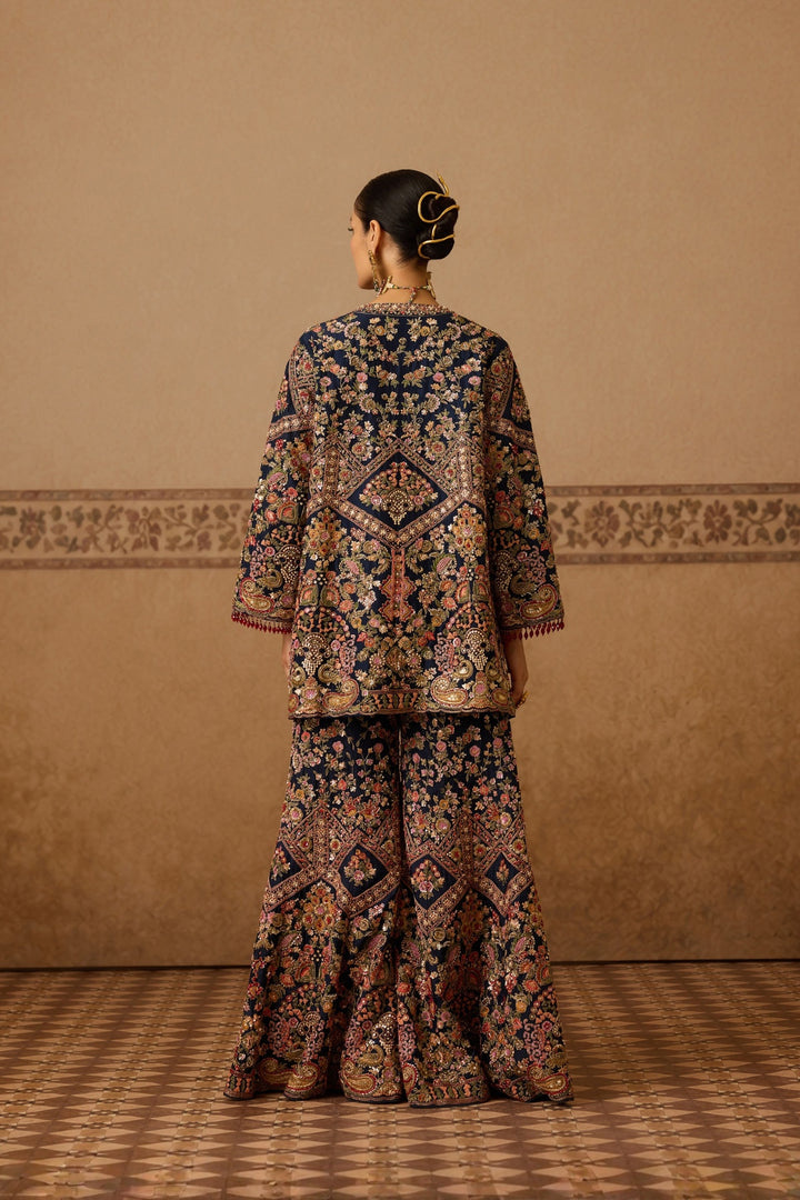 RUMAILAHS JACKET &amp; GHARARA SET