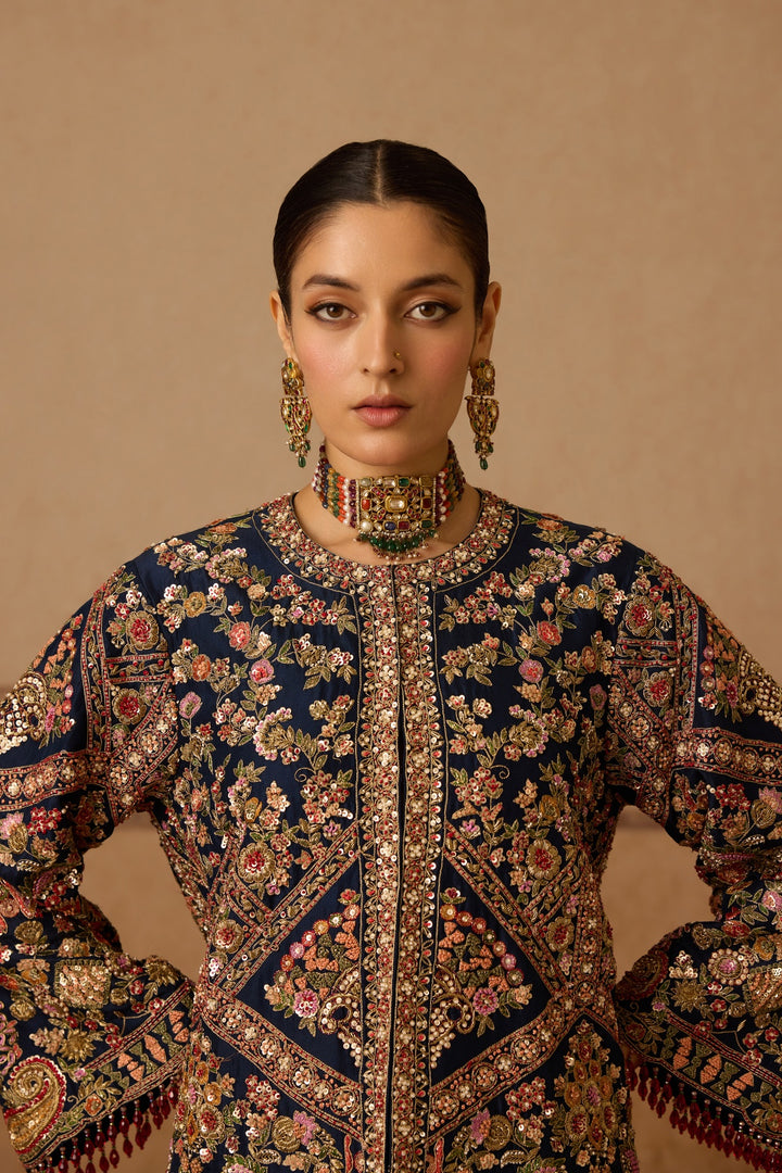 RUMAILAHS JACKET &amp; GHARARA SET