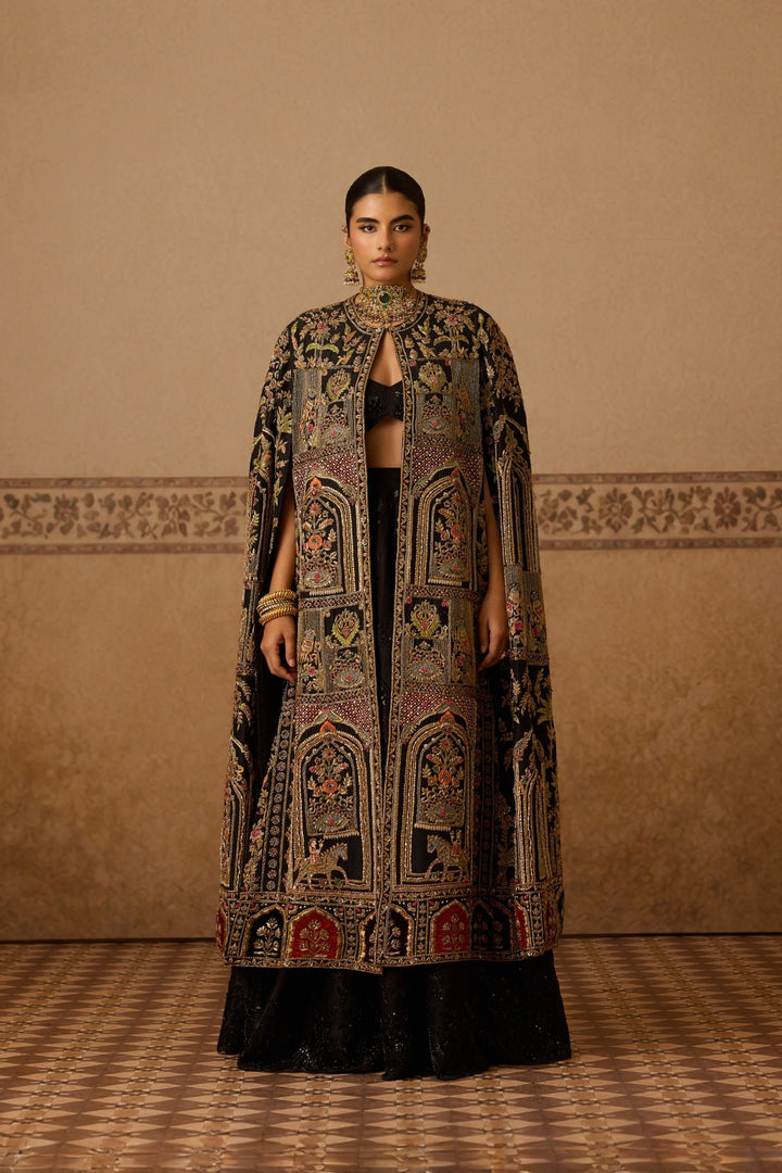 HUMA LONG CAPE SET