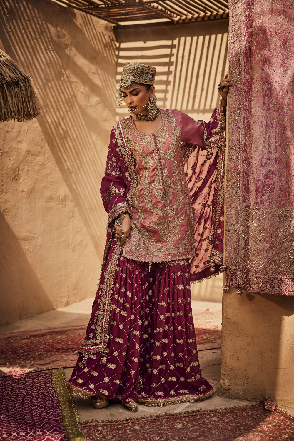 FALAK KURTA SHARARA SET