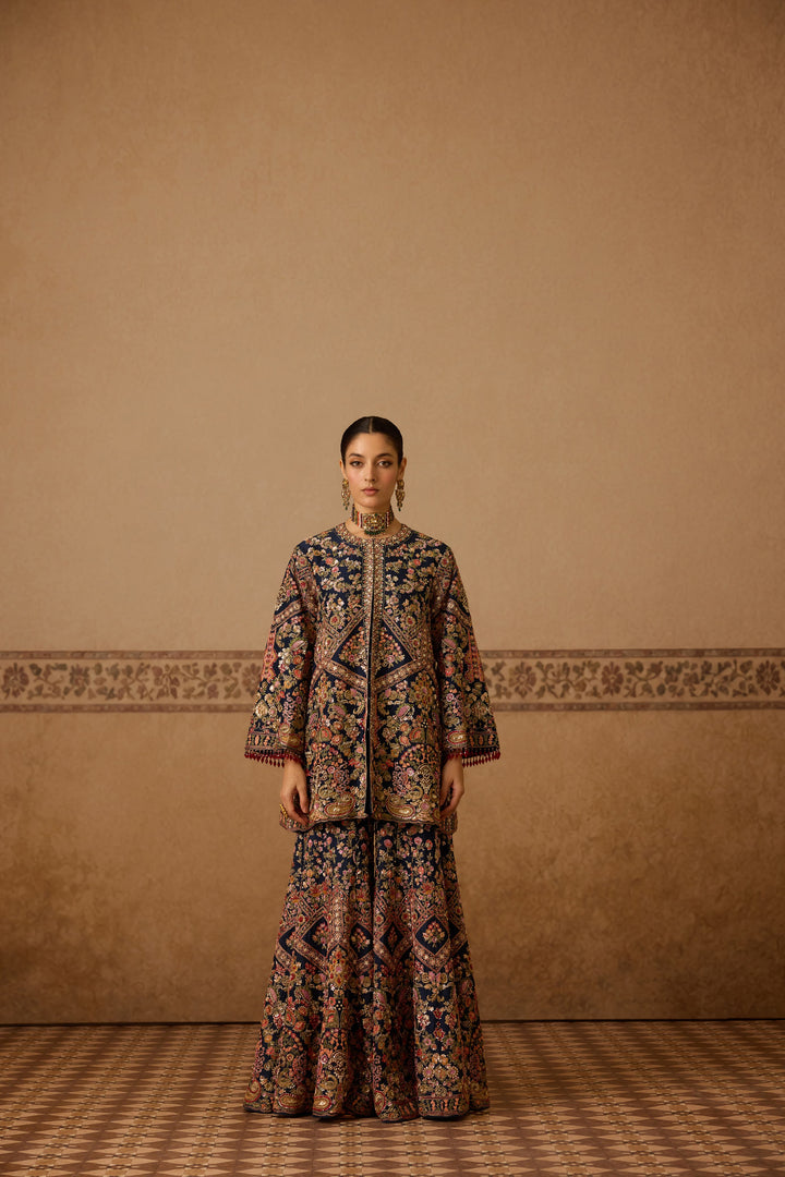 RUMAILAHS JACKET &amp; GHARARA SET